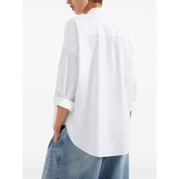 Brunello Cucinelli Women Cotton Shirt